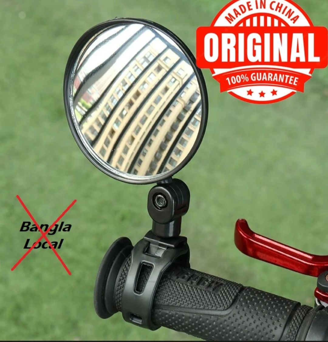 Picture of Original China Cycle 360 Mirror. High Quality Cycle Rear-viewer Mirror. Made In China (360 Oval Mirror)