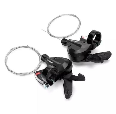 Picture of 3x8-Speed Shift Lever Shifter Right Left Bicycle Shifter. Shimano 3*8 speed oil Shifter