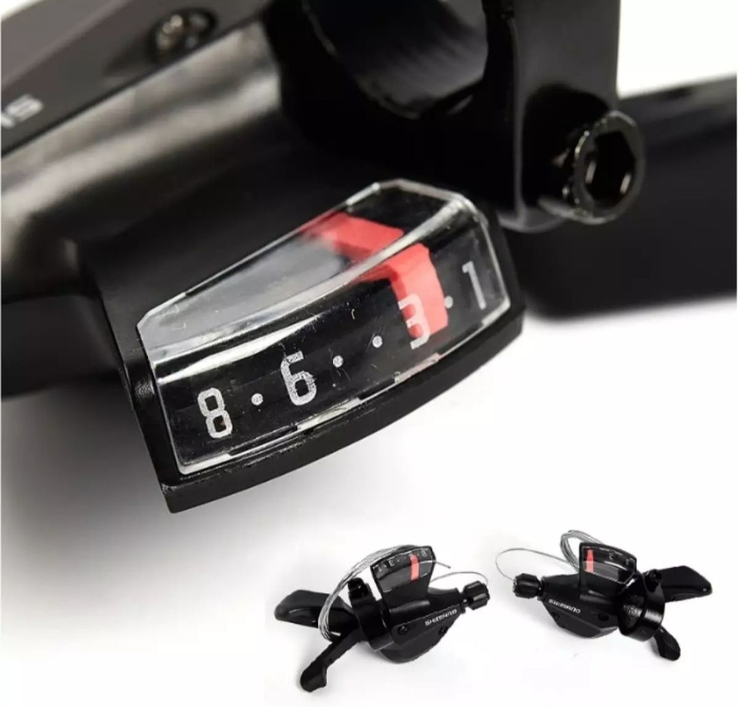 Picture of 3x8-Speed Shift Lever Shifter Right Left Bicycle Shifter. Shimano 3*8 speed oil Shifter