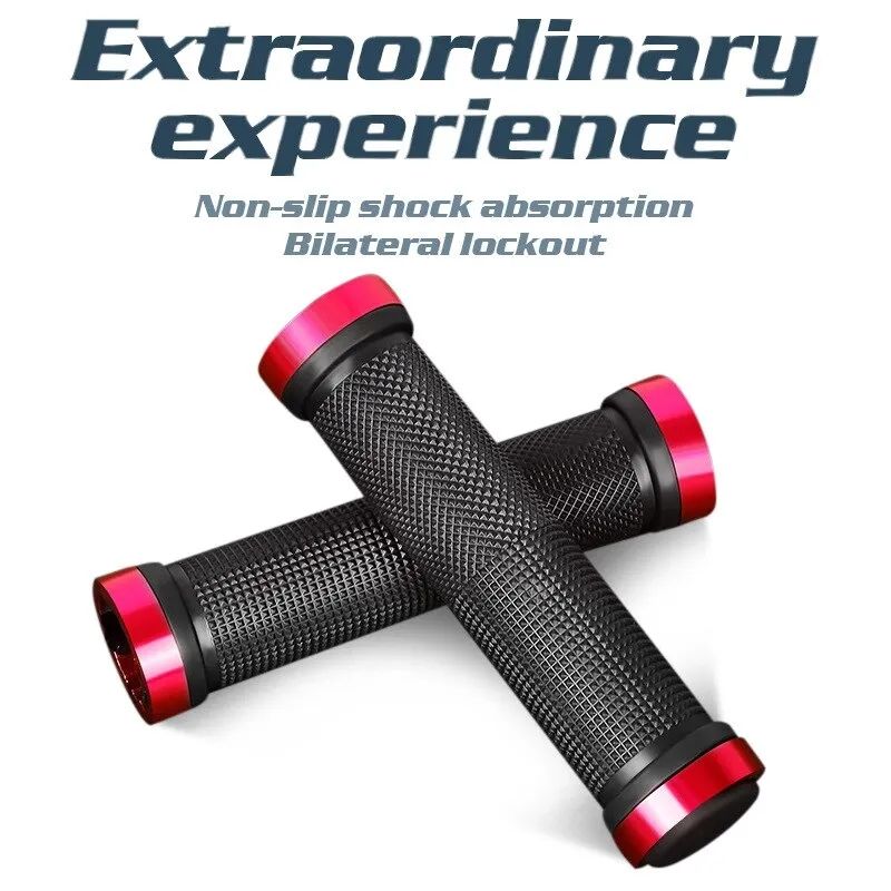 Picture of Bicycle Handlebar Cover Grips - Anti-Skid And Comfortable For Road And Mountain Bikes - Set Of 2 Pairs