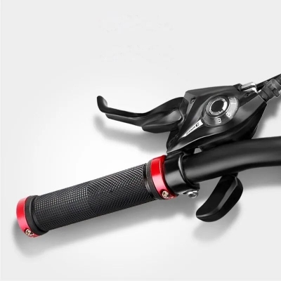 Picture of Bicycle Handlebar Cover Grips - Anti-Skid And Comfortable For Road And Mountain Bikes - Set Of 2 Pairs