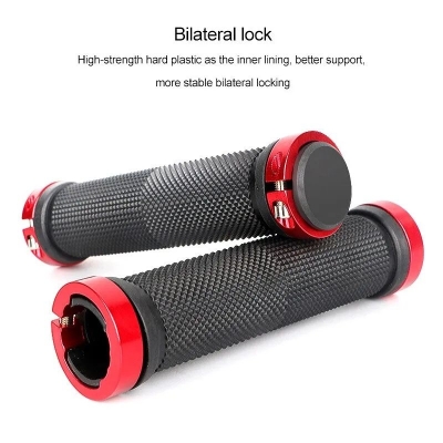 Picture of Bicycle Handlebar Cover Grips - Anti-Skid And Comfortable For Road And Mountain Bikes - Set Of 2 Pairs