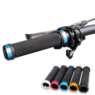 Picture of Bicycle Handlebar Cover Grips - Anti-Skid And Comfortable For Road And Mountain Bikes - Set Of 2 Pairs