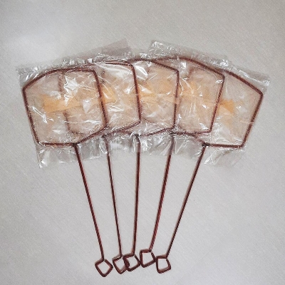 Picture of Aquarium Fish Net (5.5 x 5.5 Inches) - Metal Fish Net to Catch All Sized Fishes of Your Aquarium Fish Tank