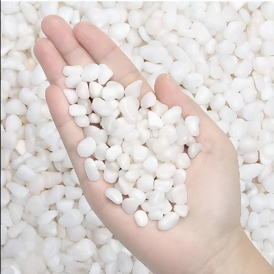 Picture of Aquarium or Garden Flower Top White Stone For Decoration