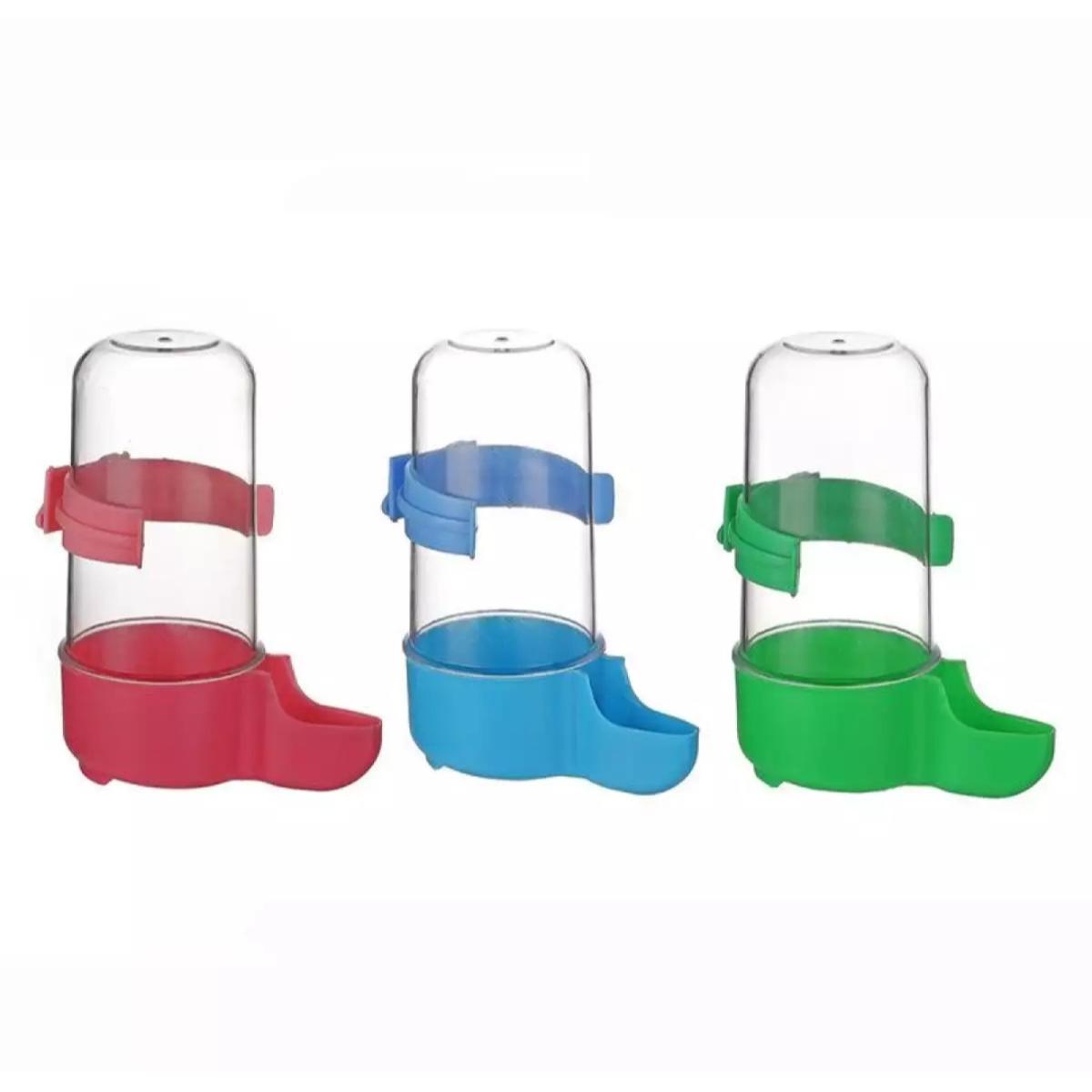 Picture of 3pcs Food and Water Dispenser Bird Feeder Drinking Water Feeder Bowl Holder for Birds Bird Cage