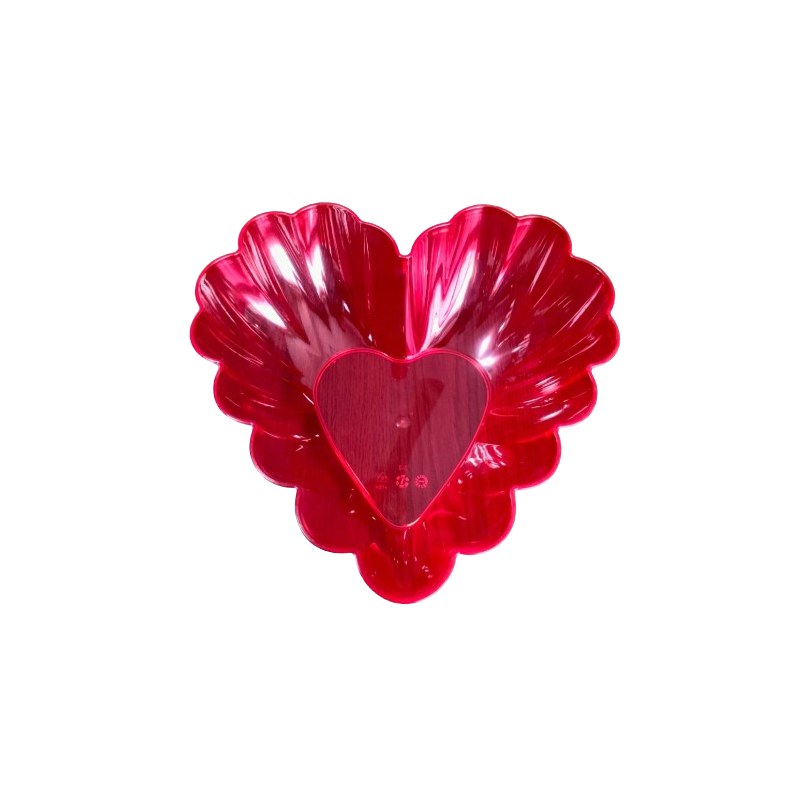 Picture of DT Red Heart-Shaped Deep Bowl Red