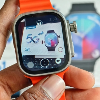 Picture of WS10 Ultra/HW ultra 2 call / Ultra S9 / Ultra S9 Max / WS10 Ultra / S8 Ultra 5G Android Smartwatch With Dual Camera 8G Ram & 128G Rom(Only WS9 Ultra 8g Ram 128g Rom)Smartwatch 5G Android System Dual Camera Wi-Fi 4G Ram + 64G Storage Memory