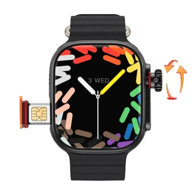 Picture of WS10 Ultra/HW ultra 2 call / Ultra S9 / Ultra S9 Max / WS10 Ultra / S8 Ultra 5G Android Smartwatch With Dual Camera 8G Ram & 128G Rom(Only WS9 Ultra 8g Ram 128g Rom)Smartwatch 5G Android System Dual Camera Wi-Fi 4G Ram + 64G Storage Memory