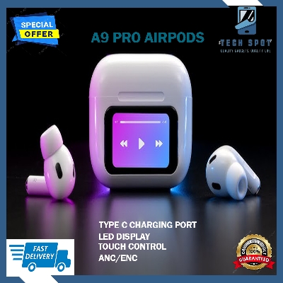 Picture of Airpods A9 pro Touch Screen Display with ANC ENC