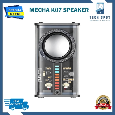 Picture of MECHA K07 / K07 pro Transparent Bluetooth Speaker Wireless Speaker