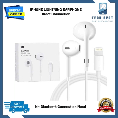 Picture of Apple EarPods with Lightning Connector In Ear Earphones And Headphone With Microphone For iphone Direct connection