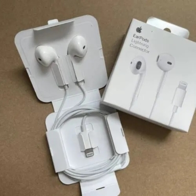 Picture of Apple EarPods with Lightning Connector In Ear Earphones And Headphone With Microphone For iphone Direct connection