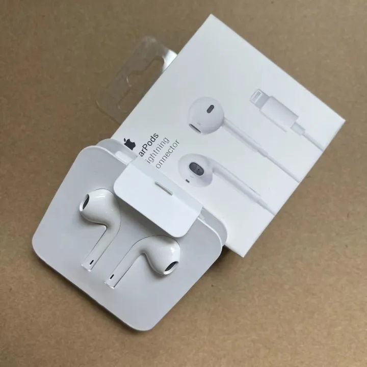 Picture of Apple EarPods with Lightning Connector In Ear Earphones And Headphone With Microphone For iphone Direct connection