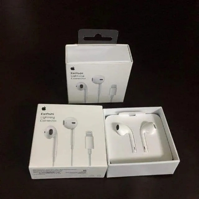 Picture of Apple EarPods with Lightning Connector In Ear Earphones And Headphone With Microphone For iphone Direct connection