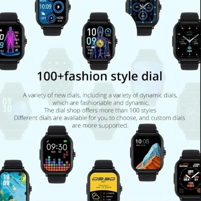 Picture of COLMI C63 Smart Watch ECG Blood Glucose IP68 Waterproof for Couple Smartwatch Sports Modes 22MM Silicone