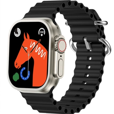 Picture of Ultra S9  Smartwatch 2.2 Inch Waterdrop Display with Dual Camera Calling Feature Google Playstore YouTube Facebook Messenger Tiktok WhatsApp Imo WiFi Ram 4GB Rom 64GB Android 10 700mAh Battery Smartwatch for Men and Women