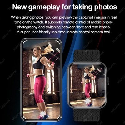 Picture of HK9 Pro Max+ Gen4 AMOLED Smart Watch Men Women Chat GPT Photo Album Smartwatch Heart Rate NFC Compass Bluetooth Call Sport Watch