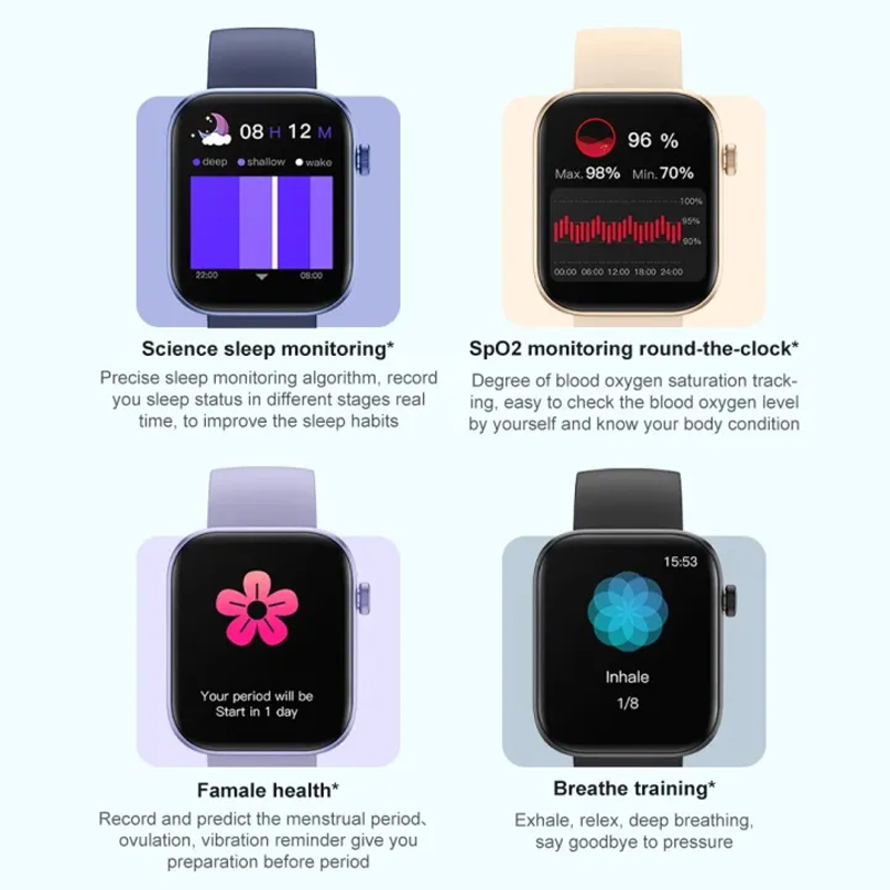 Picture of COLMI P71 Voice Calling Smartwatch Men Health Monitoring IP68 Waterproof Smart Notifications Voice Assistant Smart Watch Women
