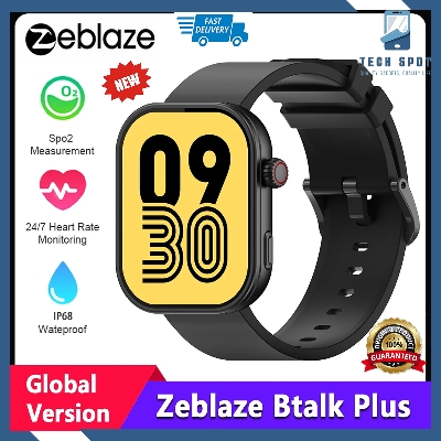 Picture of New Zeblaze Btalk Plus Voice Calling Smartwatch 2.03'' HD Color Display Health and Fitness Tracking Smart Watch for Men Women