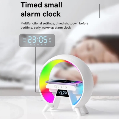 Picture of HM-G6 Speakers with 15W wireless charging Speaker night light Speaker Wireless Charger