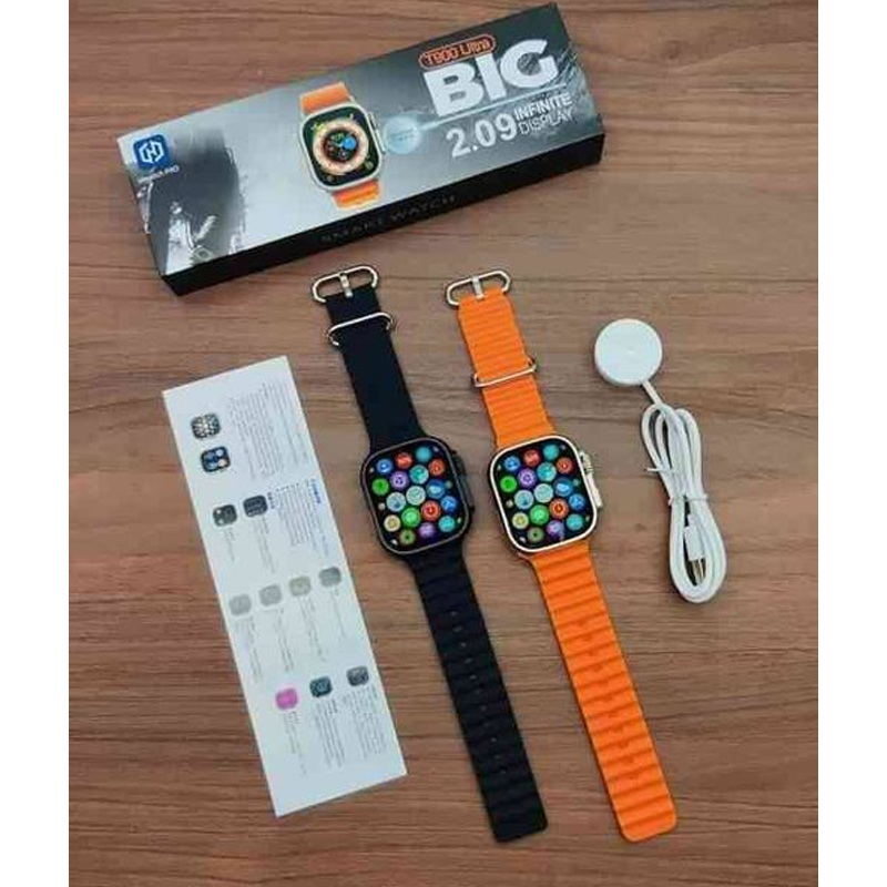 Picture of T900 ULTRA Smartwatch 2.09" Hd Screen Bluetooth Calling Pedometer Hear Rate Blood Pressure Sleeep Sports Watch For Mobile
