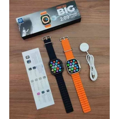 Picture of T900 ULTRA Smartwatch 2.09" Hd Screen Bluetooth Calling Pedometer Hear Rate Blood Pressure Sleeep Sports Watch For Mobile