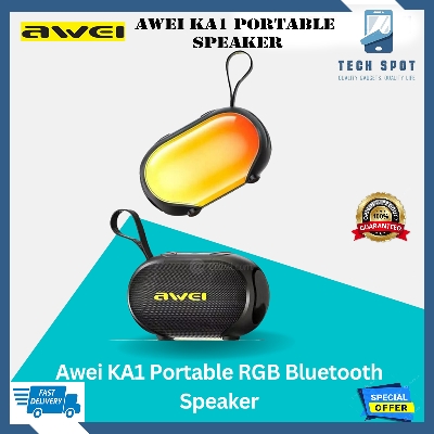 Picture of Awei KA1 Bluetooth Speaker colorful Light Portable Speaker