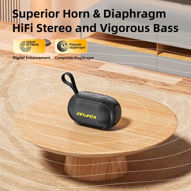 Picture of Awei KA1 Bluetooth Speaker colorful Light Portable Speaker