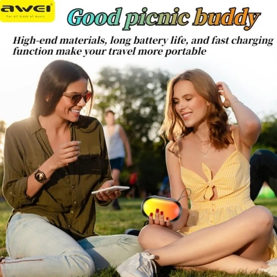 Picture of Awei KA1 Bluetooth Speaker colorful Light Portable Speaker