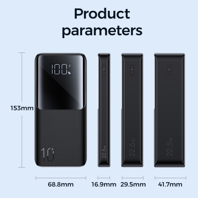 Picture of Joyroom JR-QP191 10000mAh 22.5W LED Display Battery Status Monitoring Power Bank