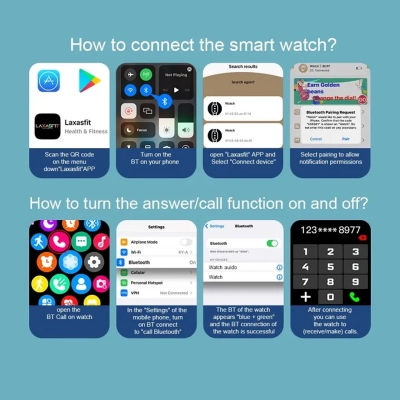 Picture of Smart Watch S9 Pro 2.01 Full Touch Bluetooth Calls Sleep Monitoring Multiple Sport Modes 100+ Dials Smartwatch For Android iOSLow