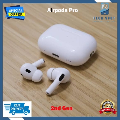 Picture of AirPods Pro 2nd Genaration MADE IN DUBAI Bluetooth Earbuds Ipx4 Waterproof In-Ear Earphone