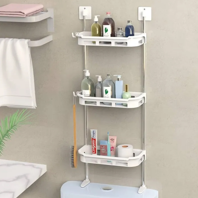 Picture of 3 Tier Multifunctional Kitchen & Bathroom Wall Hanging Storage Rack