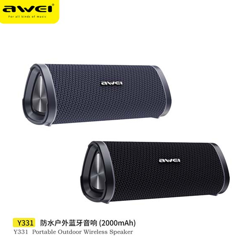 Picture of Awei Y331 TWS RGB Outdoor Waterproof Bluetooth Rechargeable Speaker