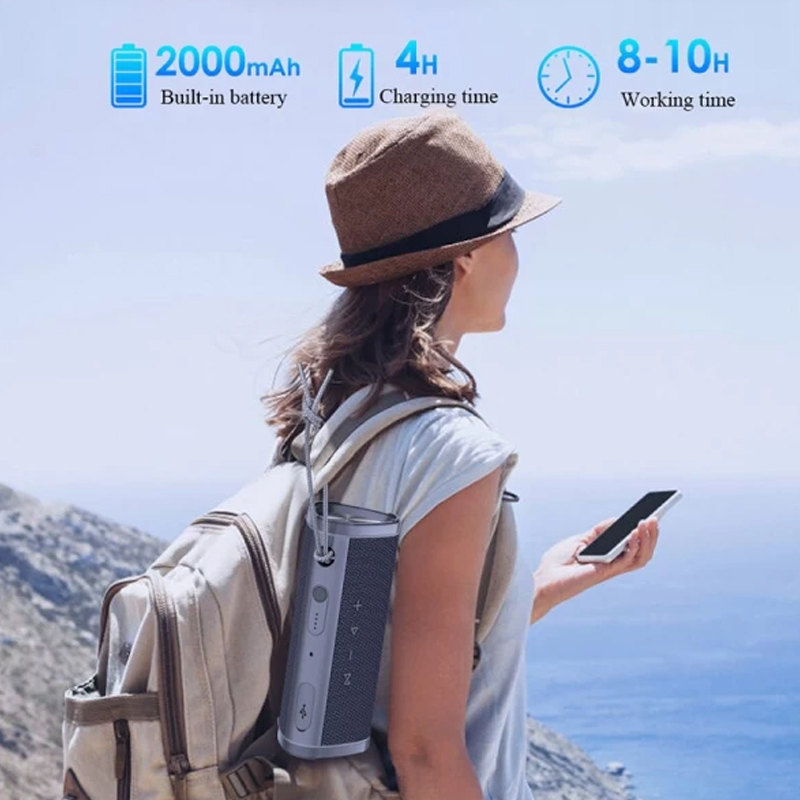 Picture of Awei Y331 TWS RGB Outdoor Waterproof Bluetooth Rechargeable Speaker