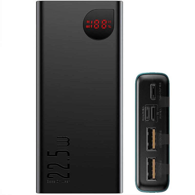 Picture of Baseus Adaman Metal Digital Display Quick Charge Power Bank 22.5W 10000mAh power bank