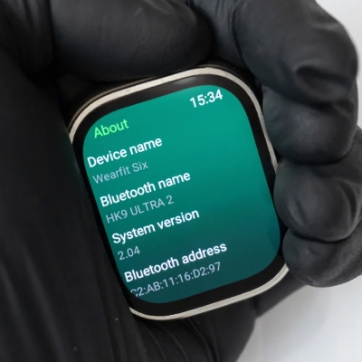 Picture of HK9 Ultra 2 AMOLED smartwatch OS10 2.1 2GB ROM ChatGPT NFC Lingdong Island AI Voice Local Music HK8 Upgrade Fitness Smartwatch