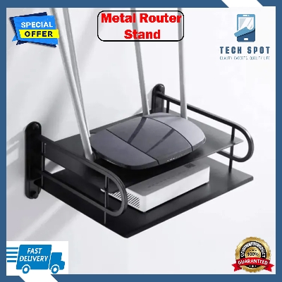 Picture of Wifi Router Stand (Black Heavy Metal Body)