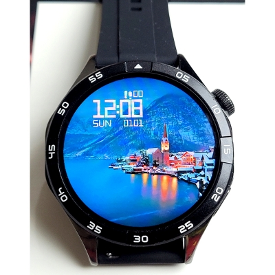 Picture of GM1 Smartwatch 2024 Super AMOLED Screen (Dual Strap) Bluetooth Calling Fitness Tracking Smart Watch