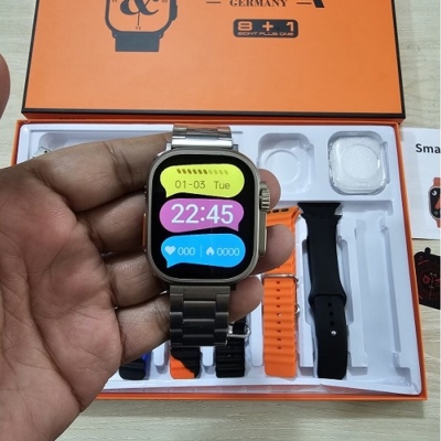 Picture of Y80 Ultra Smartwatch with 8 Strap bluetooth Calling Smartwatch 2.02" Display