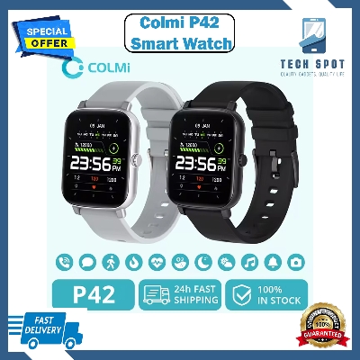 Picture of COLMI P42 Voice Calling Smart Watch Men 1.69 HD Display 24H Health Monitor 100 Workout Modes Smartwatch For Android iOS Phone