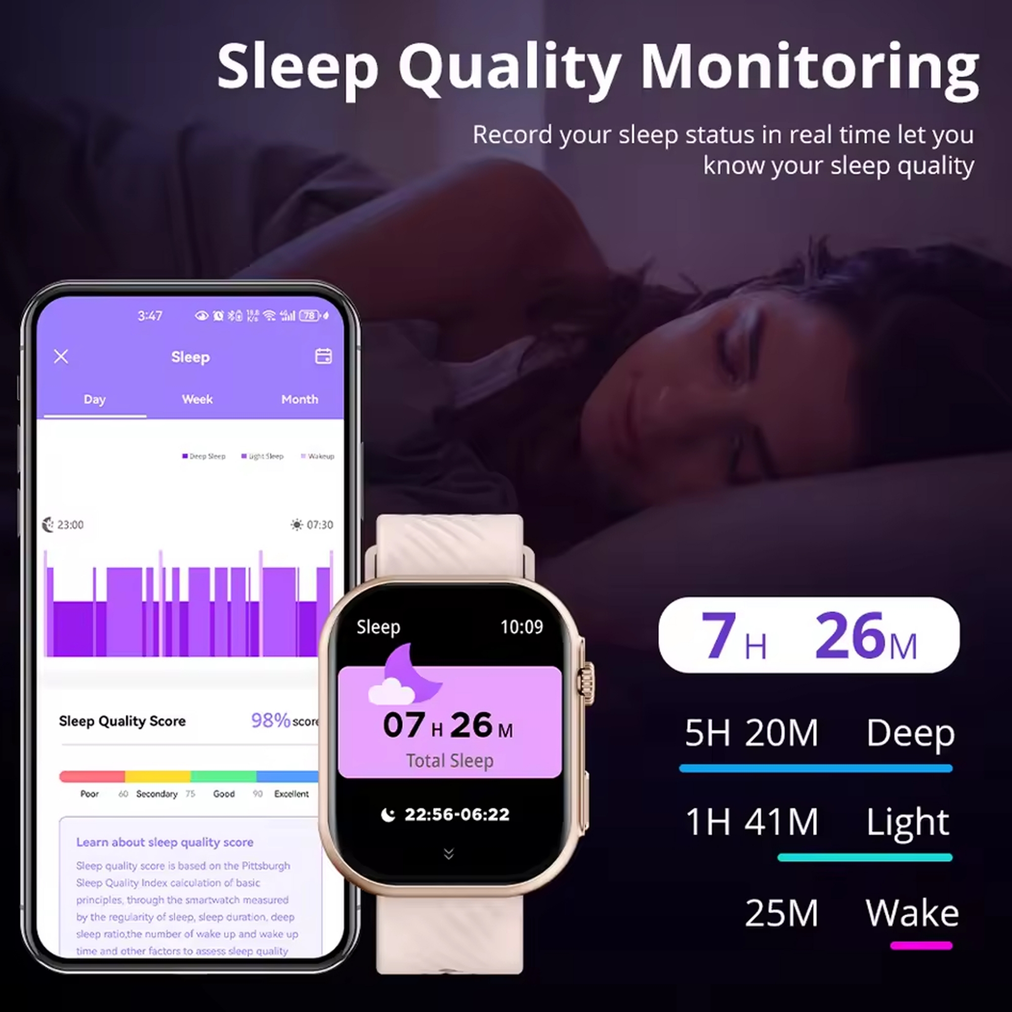 Picture of COLMI P30 Plus Bluetooth Answer Call Smart Watch Men IP67 waterproof Women Dial Call Smartwatch GTS3 GTS 3 for Android iOS Phone