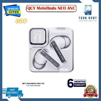 Picture of QCY MeloBuds Neo T31 Sci-Fi Aesthetic Earbuds ANC