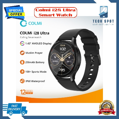 Picture of COLMI i28 Ultra Super Amoled 1.43″ AOD Display Smartwatch with Ai GPT IP68 Waterproof Prayer Times Man Woman Smart Watch