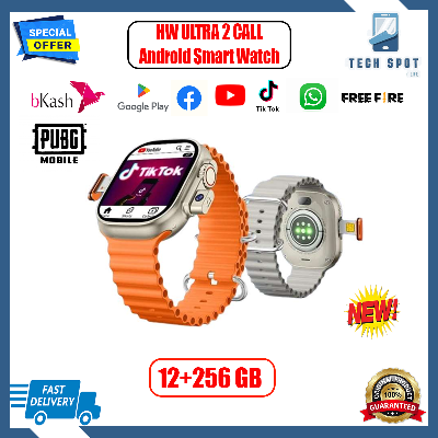 Picture of HW Ultra 2 5G Smart Watch 2.02 inch Display Ram 12G ROM 256G Dual Camera Front and Rear Direct Audio Video Call Wifi Android 8.1 Google Playstore Smartwatch