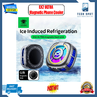 Picture of Plextone EX2 UltraRGB Magnetic Radiator Phone Cooler For Mobile Laptop PC Coller