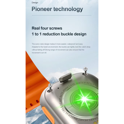 Picture of S8 Ultra 4G    8G-128G/ 16-256G  Andriod Smart Watch Dual Strap Waterdrop Display Calling Feature Google Playstore Youtube Facebook Messenger Tiktok IMO Wifi RAM Android Smartwatch