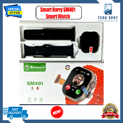 Picture of Smartbarry SM401 4G Smartwatch – SIM Support, Camera, Fitness Tracker & Heart Rate Sensor with Extra Strap