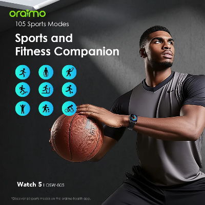 Picture of Oraimo Watch 5 Lite BT calling Smart Watch(OSW-804)